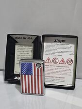 Zippo Lighter Patriotic 29722 Flag USA New.                   ma picture