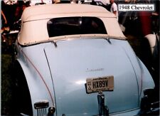 1948 Chevrolet Chevy Fleetmaster Convertible rear classic auto car photo picture