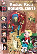 1967 RICHIE RICH DOLLAR$ AND CENTS #21 GIANT HARVEY COMICS SIZE  Z4397 picture