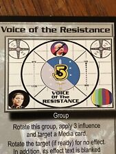 VOICE OF THE RESISTANCE GREAT WAR  BABYLON 5 CCG RARE CARD NEAR MINT UNPLAYED picture