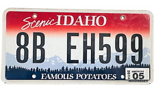 2014 IDAHO Expired Metal License Plate FAMOUS POTATOES Auto Vehicle Car Tag picture