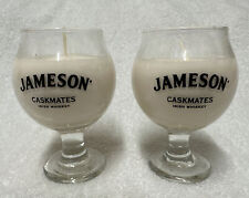 Jameson Caskmates Irish Whiskey Mini Barware Glass Candles picture