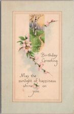 1910s GIBSON Happy Birthday Postcard 