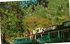 1968 Greetings From Oak Glen Yucaipa California Vintage Postcard Storefronts picture