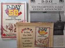 Official 50th Anniv D-Day Invasion Normandy Program+Guide+Album Southampton UK picture