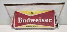 Vintage Budweiser King Of Beers Acrylic Display Sign- *SEE DESCRIPTION  picture