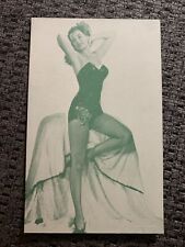Vintage 1940's Mutoscope Arcade Pinup Card Risque Lingerie Cheesecake Sexy picture