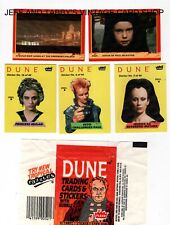 1984 FLEER DUNE Cards, Stickers, and Wrappers / SEE DROP MENU 4 CARD U WILL GET picture