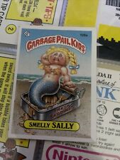 Smelly Sally 108A and B  2 Garbage Pail Kids 1986 Topps Sticker Card picture