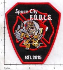 Texas - Space City FOOLS TX Fire Dept Patch - Humble, Texas picture