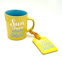 Sun Shine State Of Mind Coffee Mug Large Yellow Luggage Tags picture