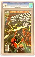 Daredevil #168 1981 CGC 7.0 F/VF 1st Print 🔑1st Elektra picture