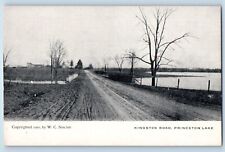 Princeton New Jersey Postcard Kingston Road Lake Scene 1905 Vintage Unposted picture