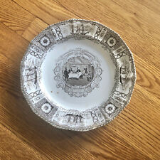 Cunard Boston Mails China Side Plate / Gentlemen’s Cabin / 1840s picture