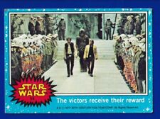THE VICTORS RECEIVE THEIR REWARD 1977 TOPPS STAR WARS #54 VERY GOOD picture