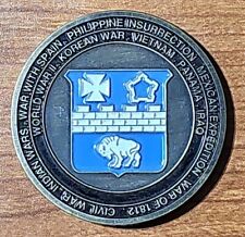 17th Infantry Regiment Association Army Buffaloes Challenge Coin Medallion  picture