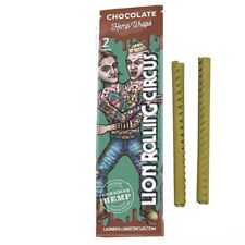 Lion Rolling Circus Flavored Herbal Papers CHOCOLATE 2ct Packs picture