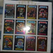 GARBAGE PAIL KIDS CHROME SERIES 1-2-3-4*BASE SETS* ALL COMPLETE. NO SUBSET CARDS picture