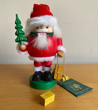 Richard Glasser Nutcracker Santa Claus Presents & Tree Erzgebirgische Volkskunst picture