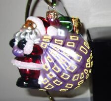 Christopher Radko MERRY TRAVELS Special Event Christmas Ornament SIGNED+New +Box picture