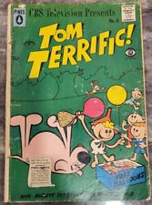 Tom Terrific Number 6 1958 Pines Comic, Mighty Manfred CBS Television Rare picture