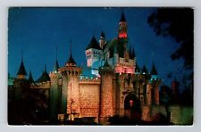 Anaheim CA-California, Disneyland, Sleeping Beauty's Castle, Vintage Postcard picture
