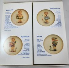 Hummel Celebration Plates.  Goebel Collector's Club  Series Set Of 4 86-89 picture