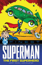 Pre-Order DC FINEST SUPERMAN THE FIRST SUPERHERO TRADE PAPERBACK VF/NM DC HOHC picture