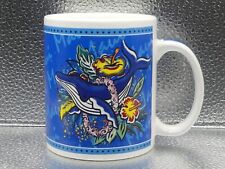 Hilo Hattie The Store Of Hawaii 2002 Island Heritage Mug Cup Blue White Maui picture