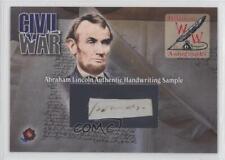 2022 Historic Auto Civil War Handwriting Sample Abraham Lincoln 0bt4 picture