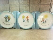 Vintage 1972 American Greetings GIGI Set Of 3 Plates New In Pkgs by G. Graudins picture