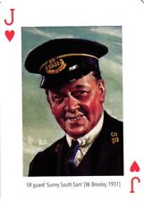 Sr Guard Sunny South Sam  ( W. Brealey 1931 ) Glory Days of Rail Playing Card picture
