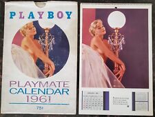 1961 Playboy Playmate Calendar All Pages + Cover picture