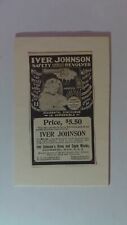 Early 1900s Iver Johnson Semi-Hammerless, Break-Action Shotgun Print Ad EPH2 picture