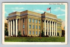 Celina OH-Ohio, Court House, Antique Vintage Souvenir Postcard picture