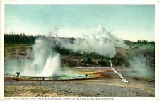 Vintage Postcard- NORRIS GEYSER BASIN, YELLOWSTONE NATIONAL PARK, WY. picture