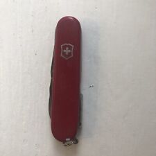 Victorinox Swiss Army Knife VICTORIA OFFICIER Officer Suisse 9 Tool New w/Sheath picture