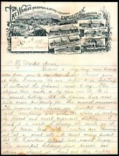 1885 New Orleans - World's Industrial & Cotton Centennial Exposition Letter Head picture