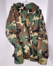 Tennessee Apparel  Military Woodland Parka Cold Weather Camouflage Size M Long picture