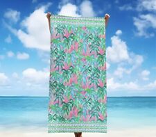 Lilly Pulitzer Large Terrycloth Pool/Beach Towel 40x70 Coming In Hot NWT picture