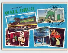 Postcard Greetings from Wall Drug South Dakota USA picture