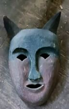 **AWESOME VINTAGE NATIVE TRIBAL MASK AFRICAN  OLD PAINT QUALITY SUPER** picture