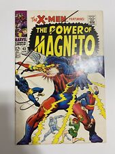 The X-men #43 Vol. 1 (1963) 1968 Marvel Comics  Appearance of Magneto picture