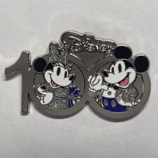 Disney Pin Mickey And Minnie 100 Years Of Wonder Travel Club 100th 2023 picture