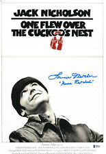 LOUISE FLETCHER ONE FLEW OVER THE CUKOO'S NEST SIGNED 12X18 BECKETT BAS COA 13 picture