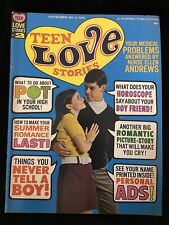 TEEN LOVE STORIES #2 1969 POT IN SCHOOLS FEATURE—VG TO EXCELLENT UNCIRCULATED picture