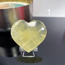 Citrine Heart High Quality Hand Carved picture