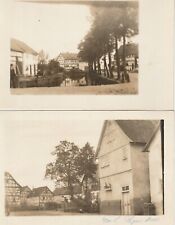 Farm Germany Tutor Postcards Karl Lyus Haus Water 1912 Lot of 2 RPPC picture