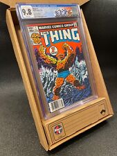 Marvel Comics: The Thing #1, Newsstand (1983) CGC 9.8 (Custom Fantastic 4 Logo) picture