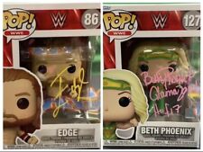 Beth Phoenix & Edge WWE WWF FUNKO POP AUTOGRAPHED Signed Inscribed Wrestling JSA picture